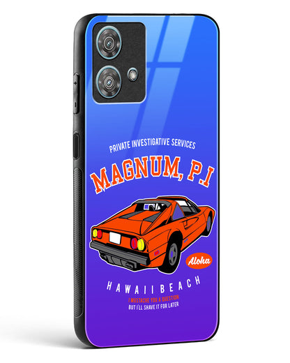 Magnum PI Aloha Glass Phone Case-Motorola Edge 40 Neo