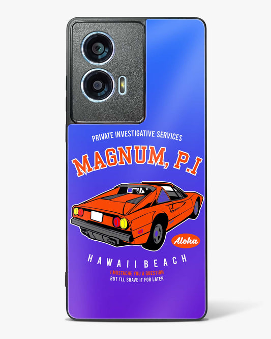 Magnum PI Aloha Glass Phone Case-Motorola Edge 50 Fusion