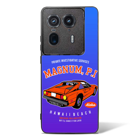 Magnum PI Aloha Glass Phone Case-Motorola Edge 50 Ultra