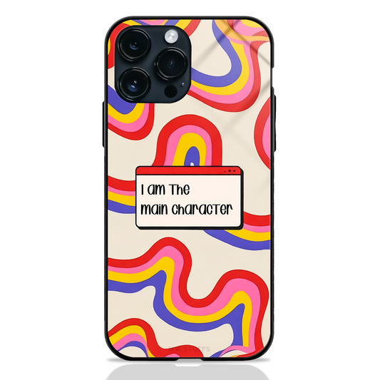Main Character Delulu Glass Case