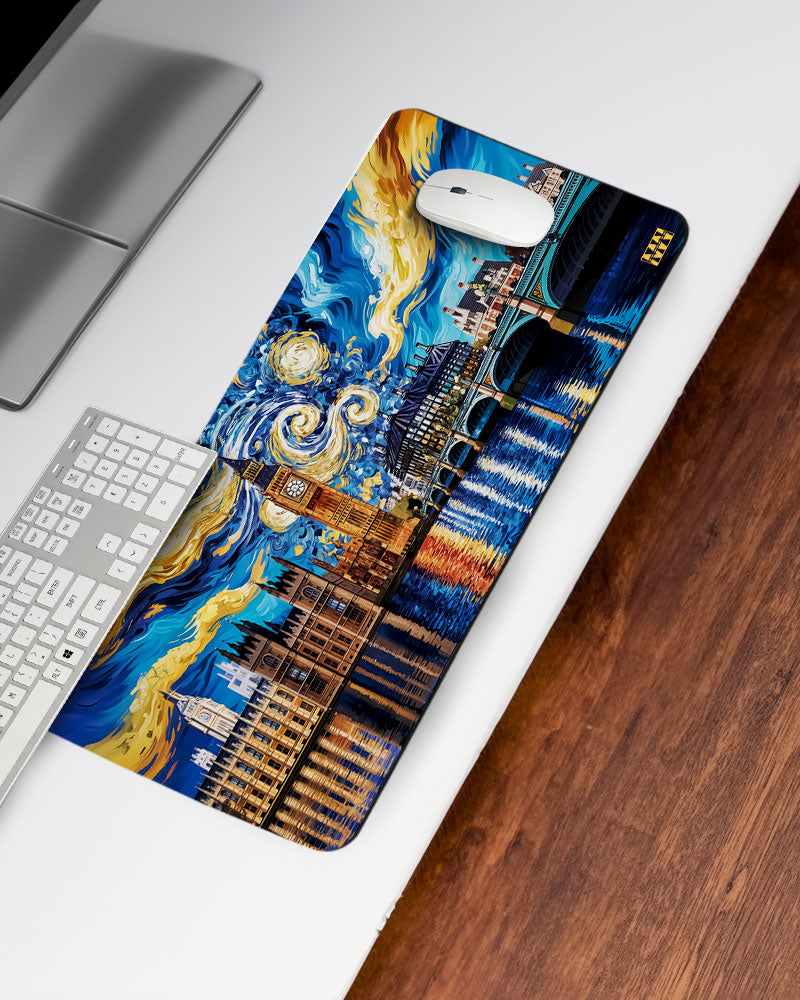 Majesty Starry Skies Over Westminster Deskmat