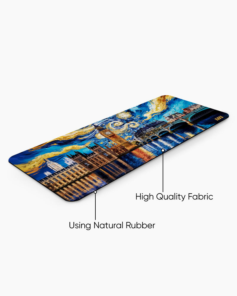 Majesty Starry Skies Over Westminster Deskmat