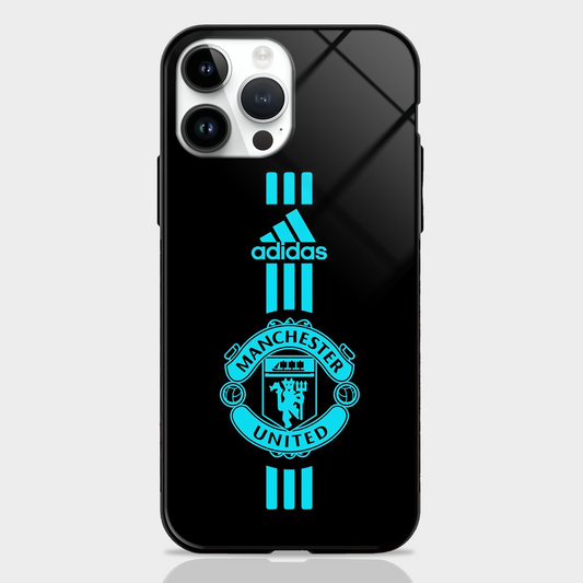 Manchester United Jersey Blue Glass Case -  - MW Stuffs - 
