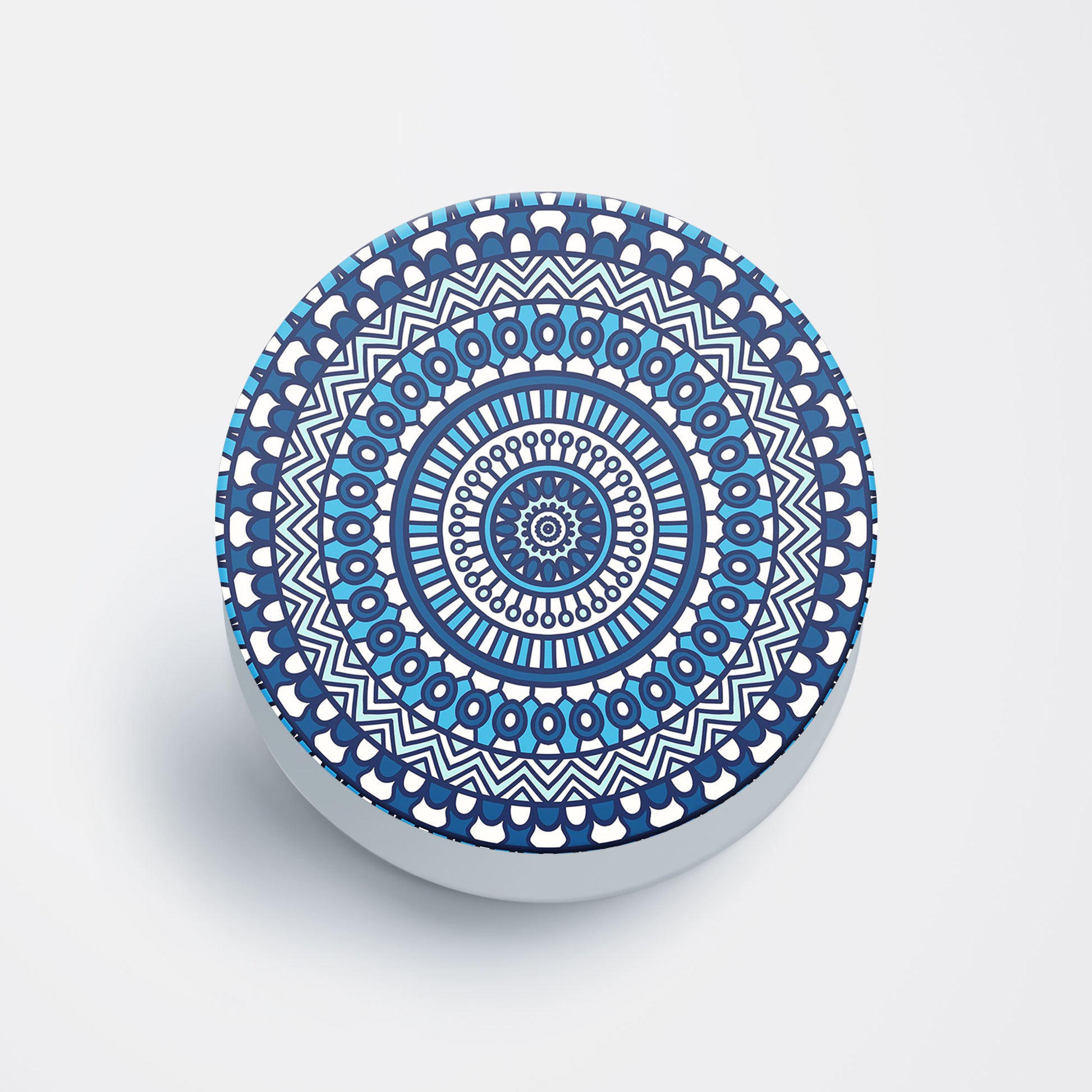 Mandala Artistry Flat Pop Holder