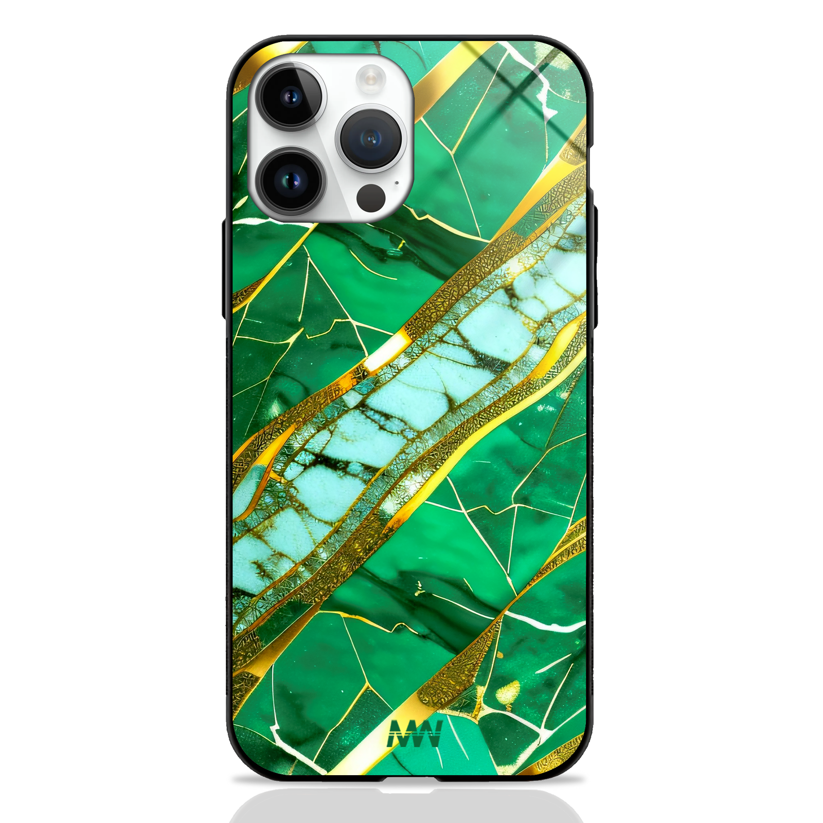 Marble Chic Printed Premium Glass Case -  - MW Stuffs - 