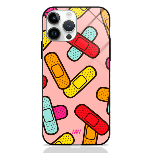 Mellow Meds Pattern Premium Glass Case -  - MW Stuffs - 