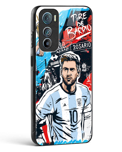 Messi Inspired Art Glass Phone Case-Motorola Edge 30