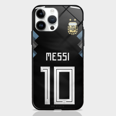 Messi Jersey No.10 Glass Case