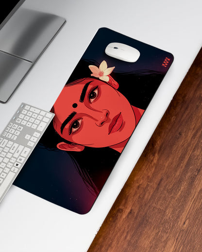 Midnight Blossom Deskmat