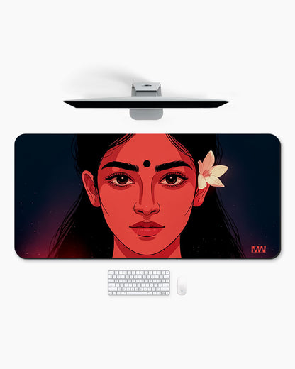 Midnight Blossom Deskmat