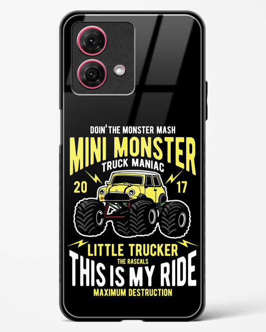 Mini Monster Truck Glass Phone Case-Moto G84 5G