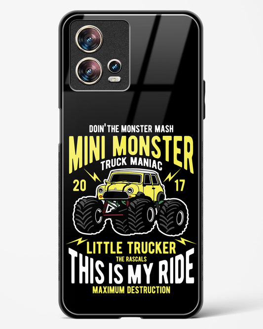 Mini Monster Truck Glass Phone Case-Motorola Edge 30 Fusion