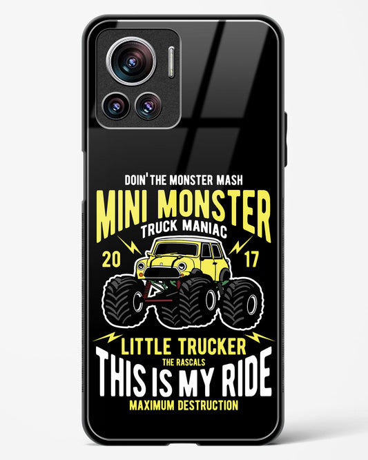 Mini Monster Truck Glass Phone Case-Motorola Edge 30 Ultra