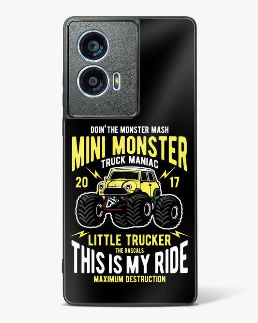 Mini Monster Truck Glass Phone Case-Motorola Edge 50 Fusion