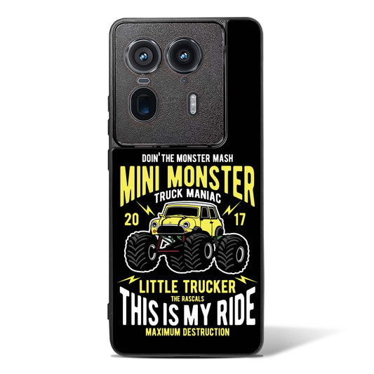 Mini Monster Truck Glass Phone Case-Motorola Edge 50 Ultra