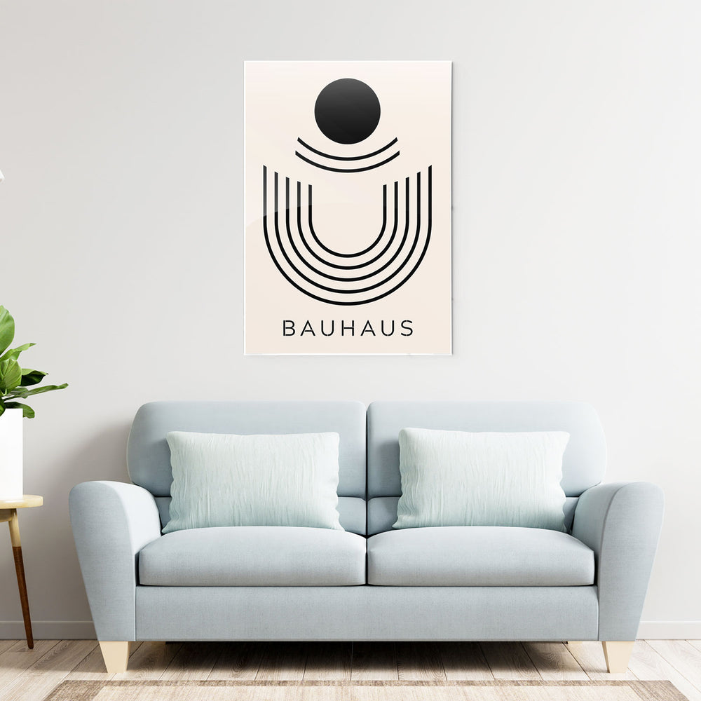 Modern Arc Design Metal-Poster