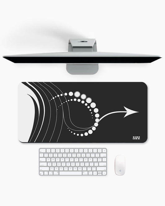 Momentum Spiral Precision in Motion Deskmat