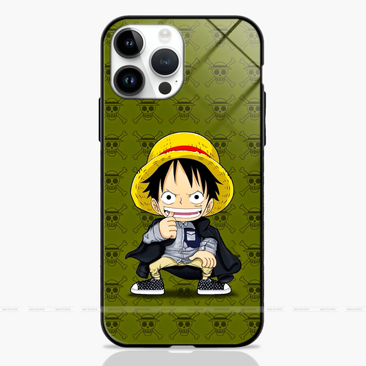 Monkey D. Luffy Anime GLASS CASEE -  - MW Stuffs - 