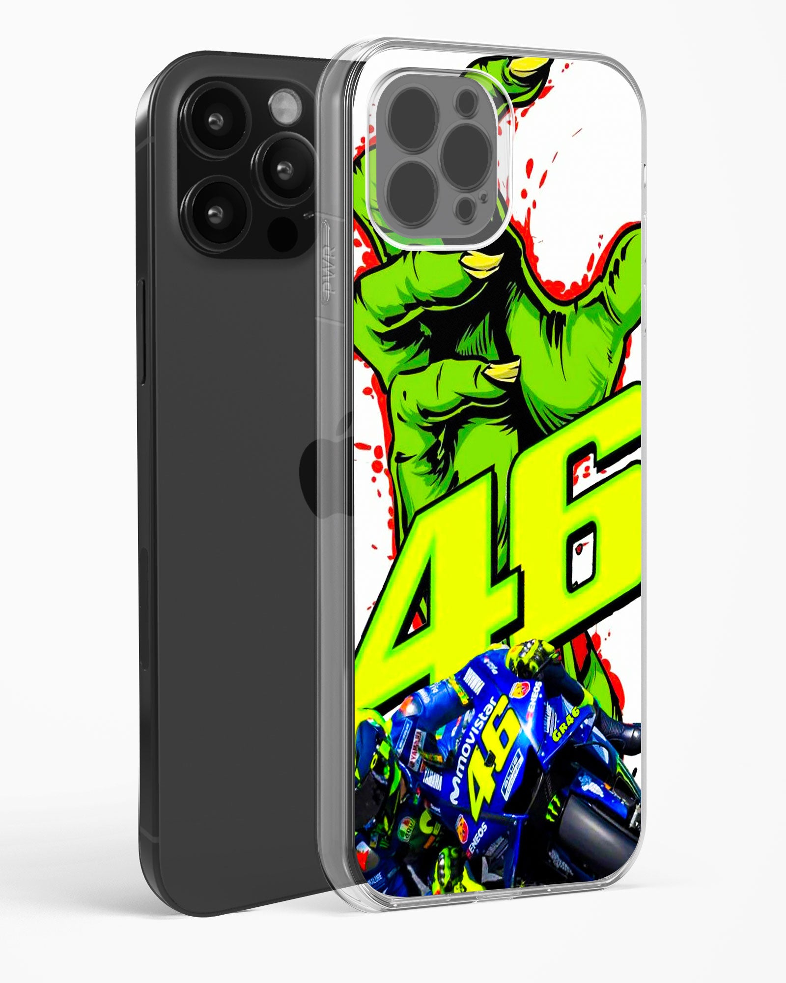 Monster Smash Racing Clear Silicone Case