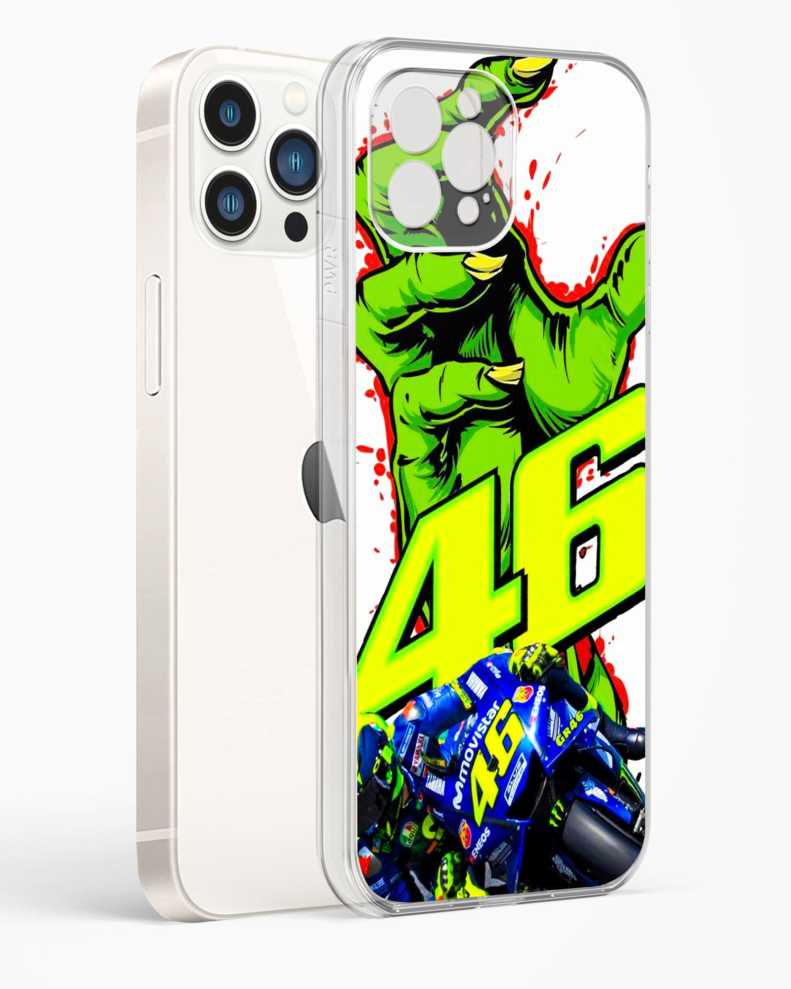 Monster Smash Racing Clear Silicone Case