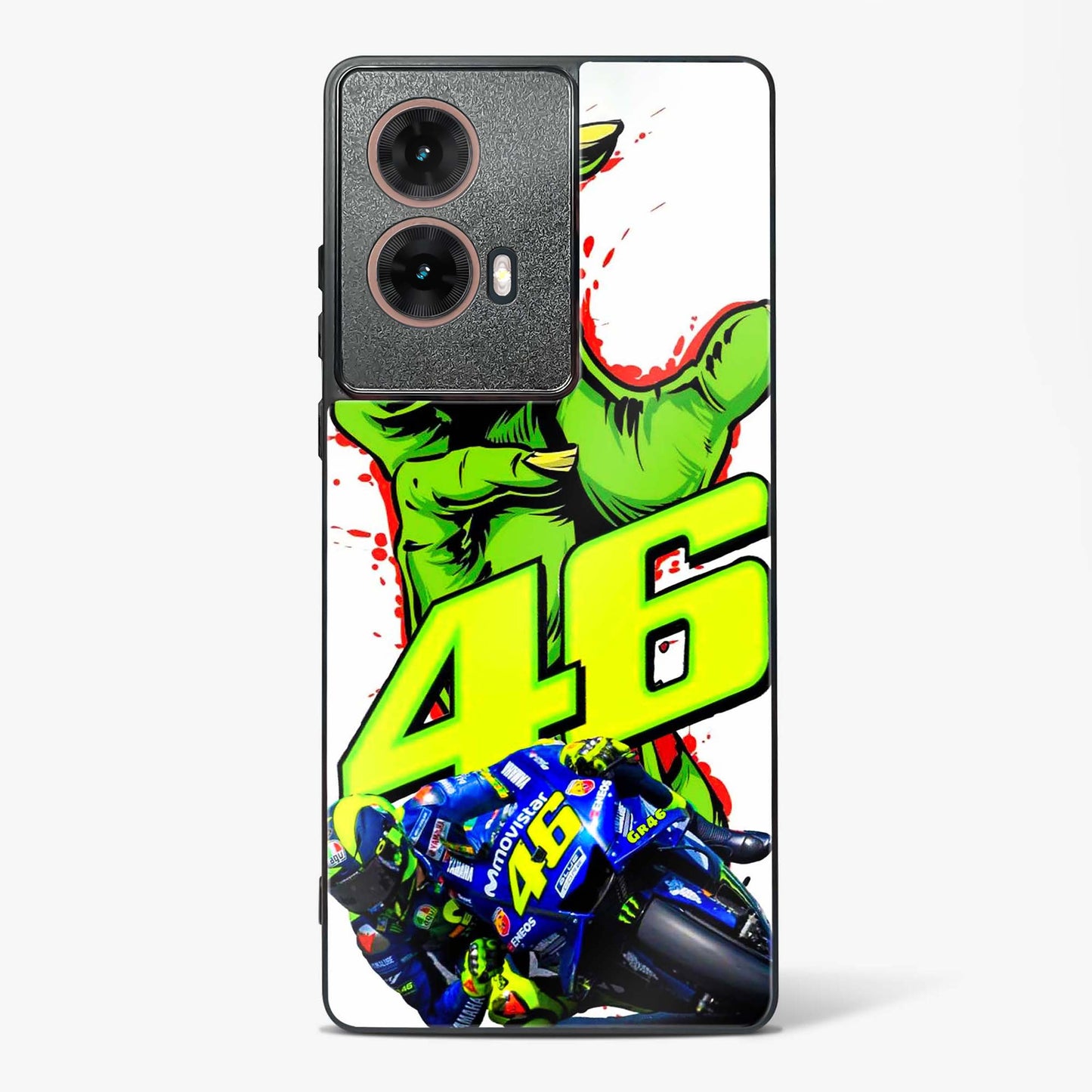 Monster Smash Racing Glass Phone Case-Moto G85 5G