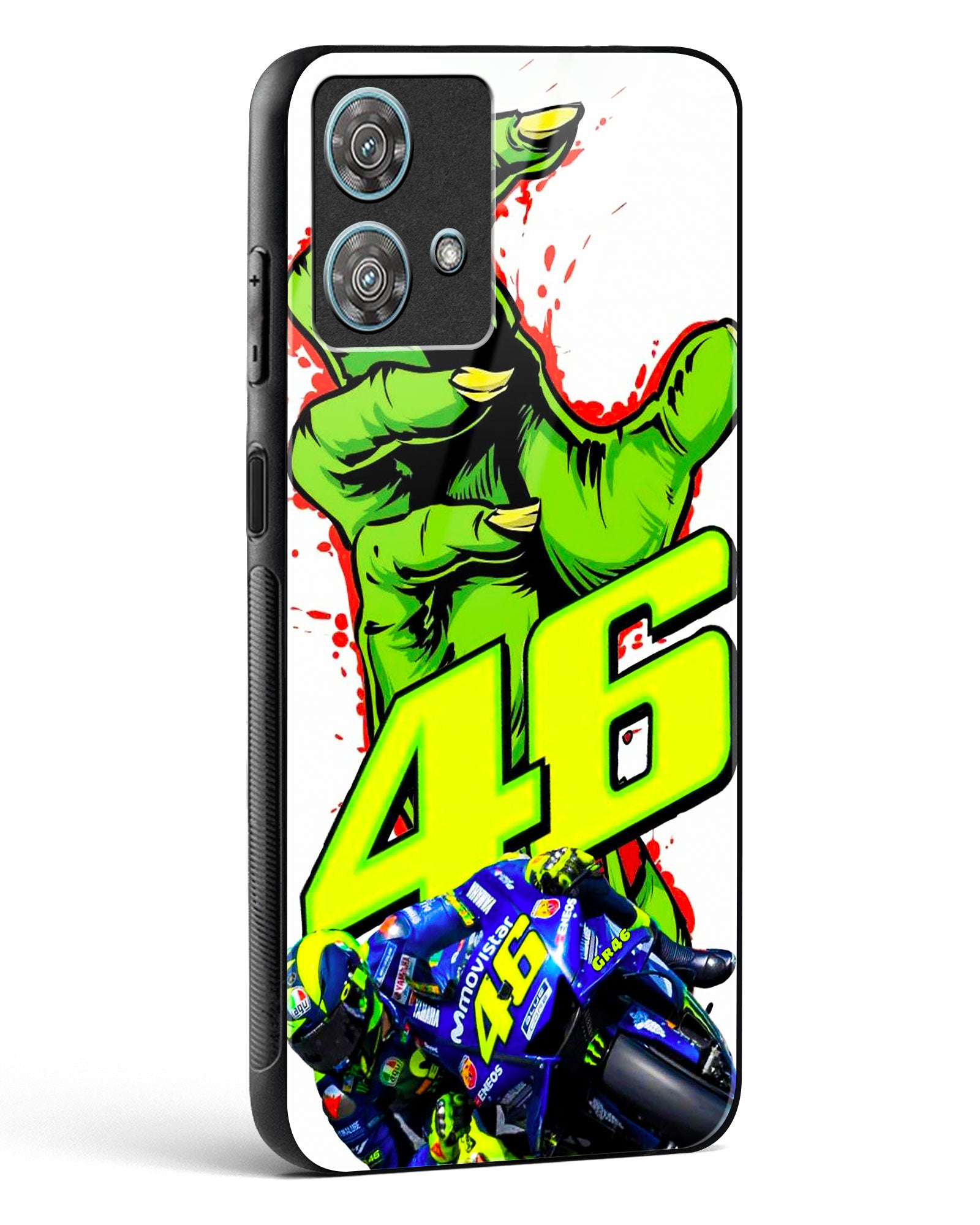 Monster Smash Racing Glass Phone Case-Motorola Edge 40 Neo
