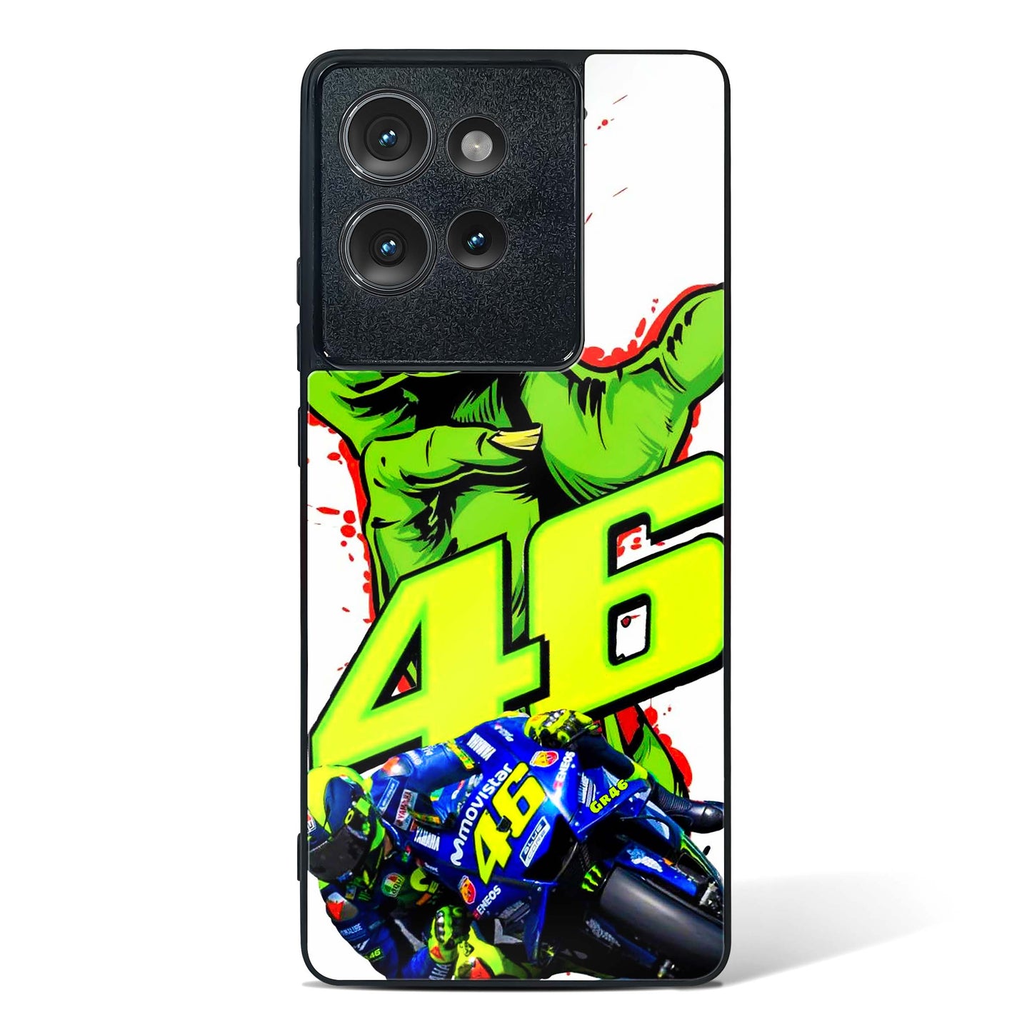 Monster Smash Racing Glass Phone Case-Motorola Edge 50