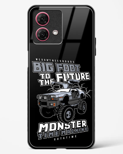 Monster Time Machine Glass Phone Case-Moto G84 5G