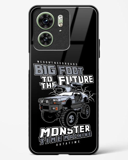 Monster Time Machine Glass Phone Case-Motorola Edge 40
