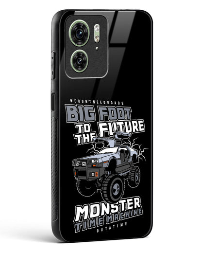 Monster Time Machine Glass Phone Case-Motorola Edge 40