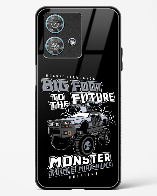 Monster Time Machine Glass Phone Case-Motorola Edge 40 Neo