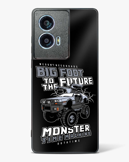 Monster Time Machine Glass Phone Case-Motorola Edge 50 Fusion