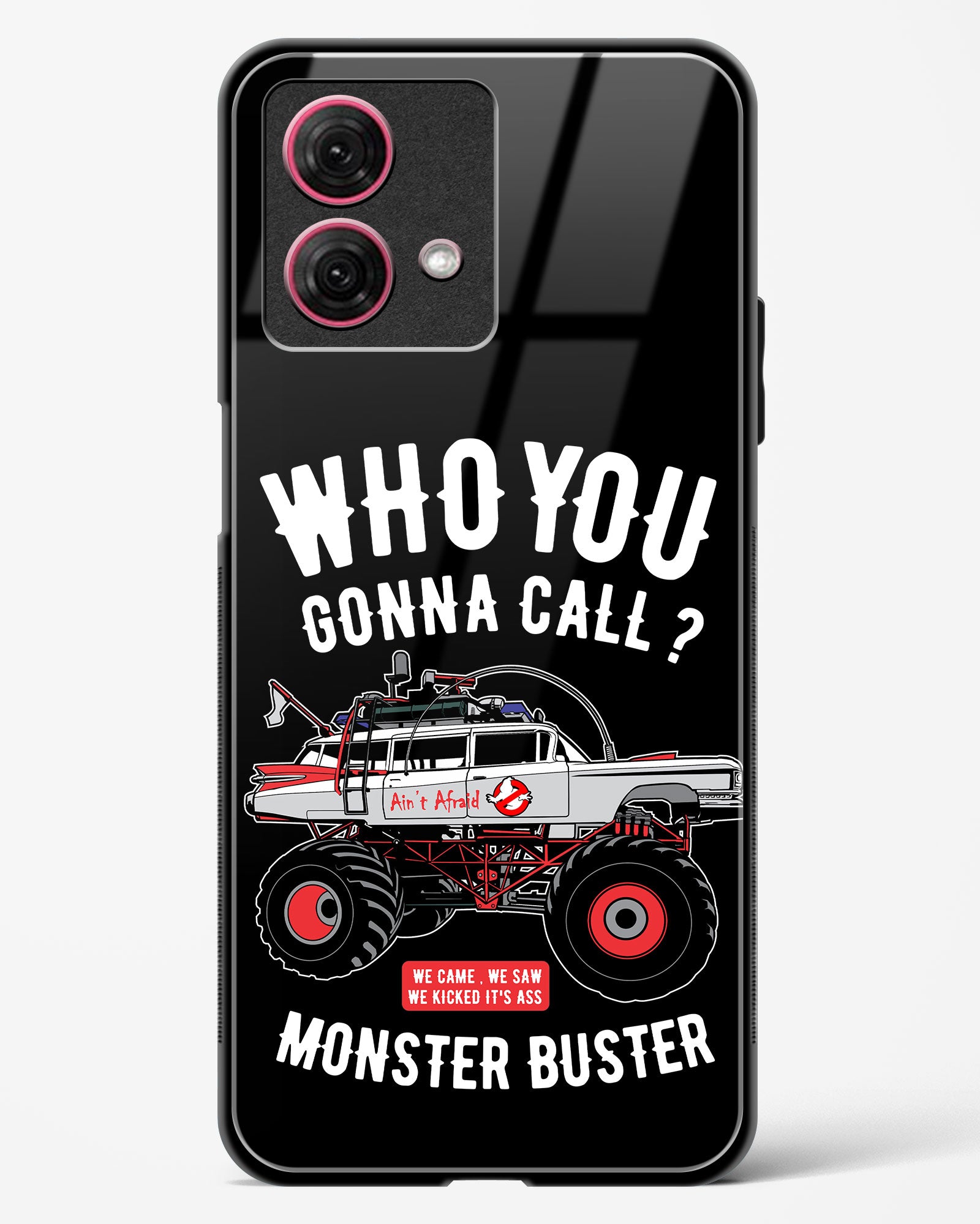 Monster Truck Glass Phone Case-Moto G84 5G