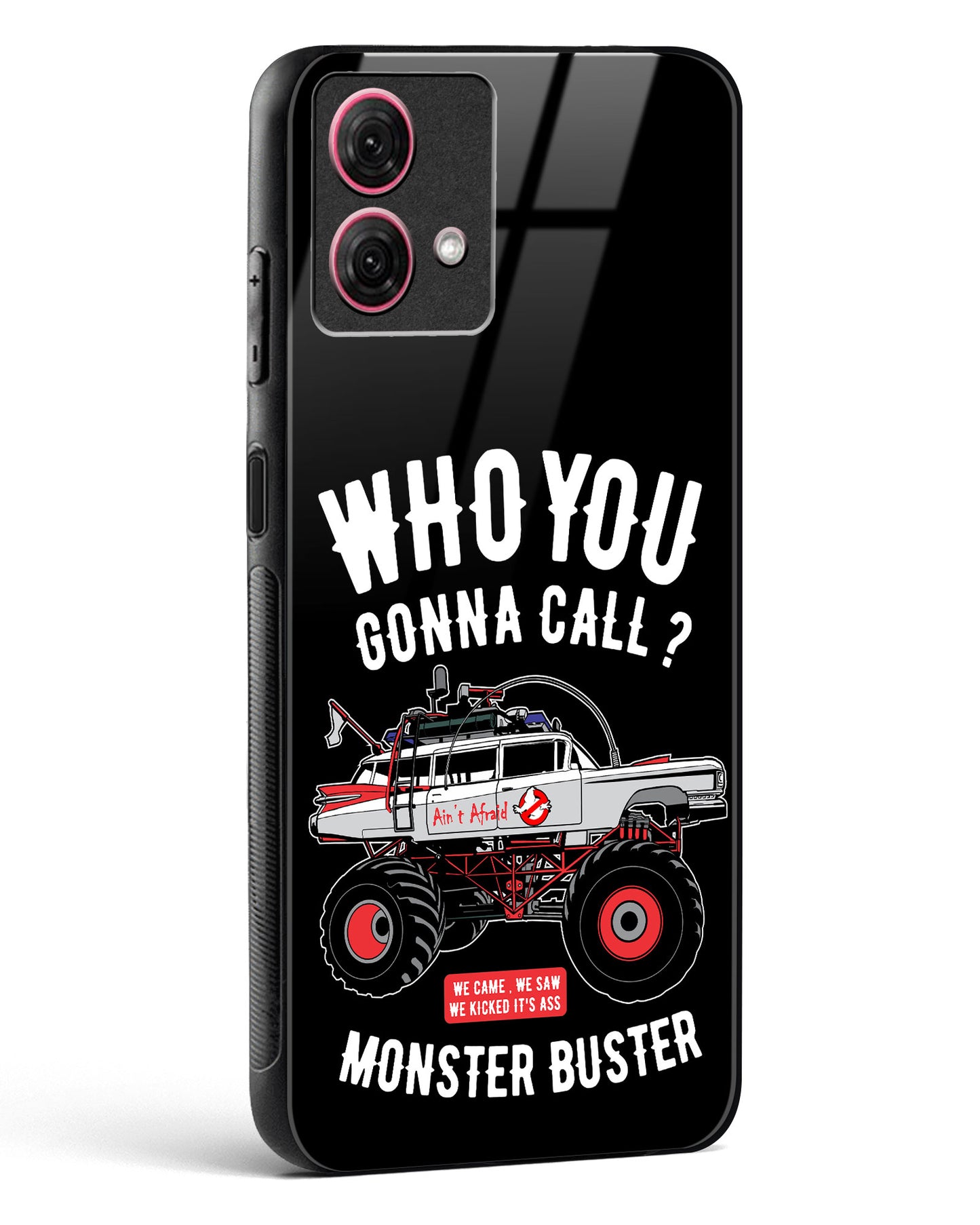 Monster Truck Glass Phone Case-Moto G84 5G