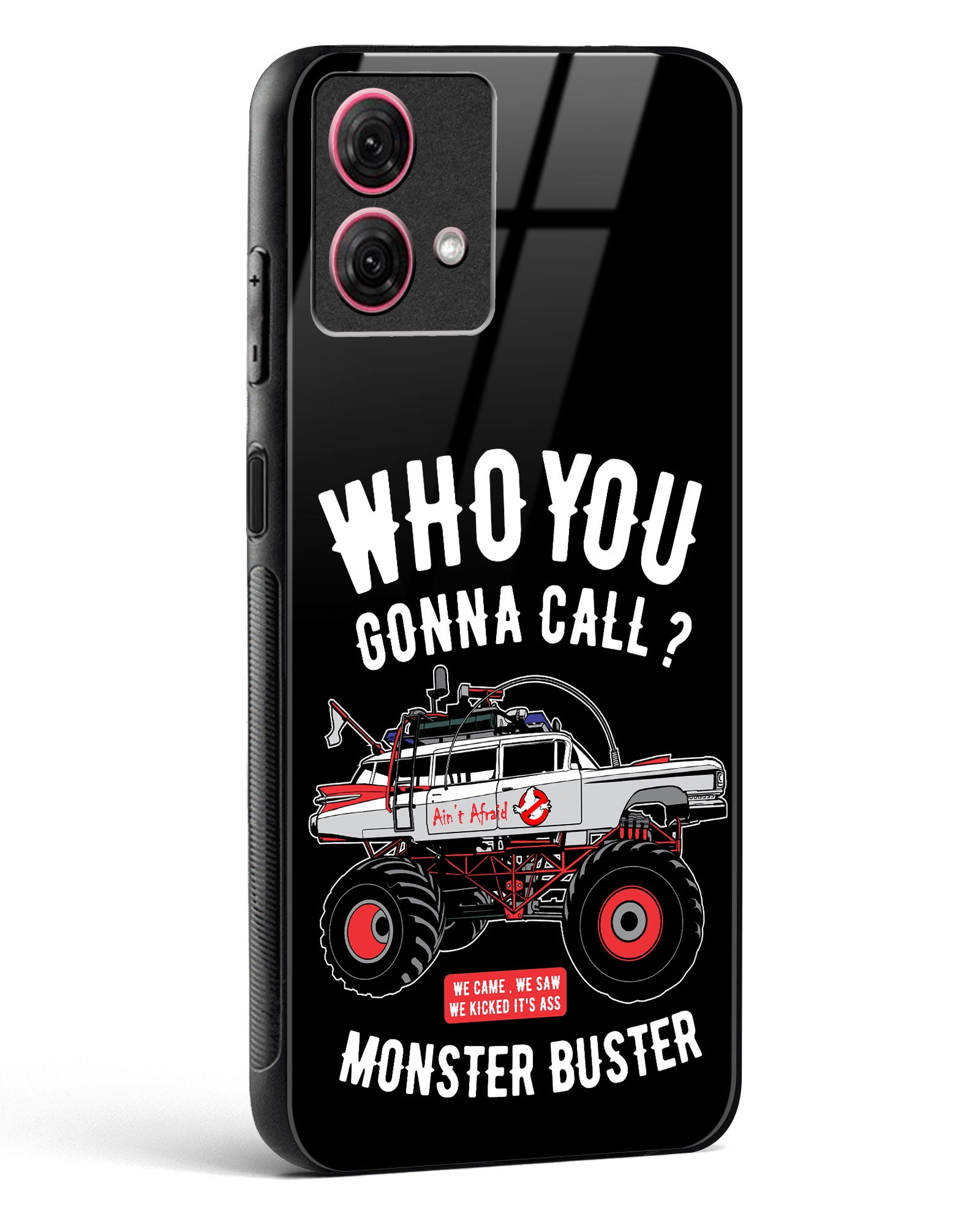 Monster Truck Glass Phone Case-Moto G84 5G