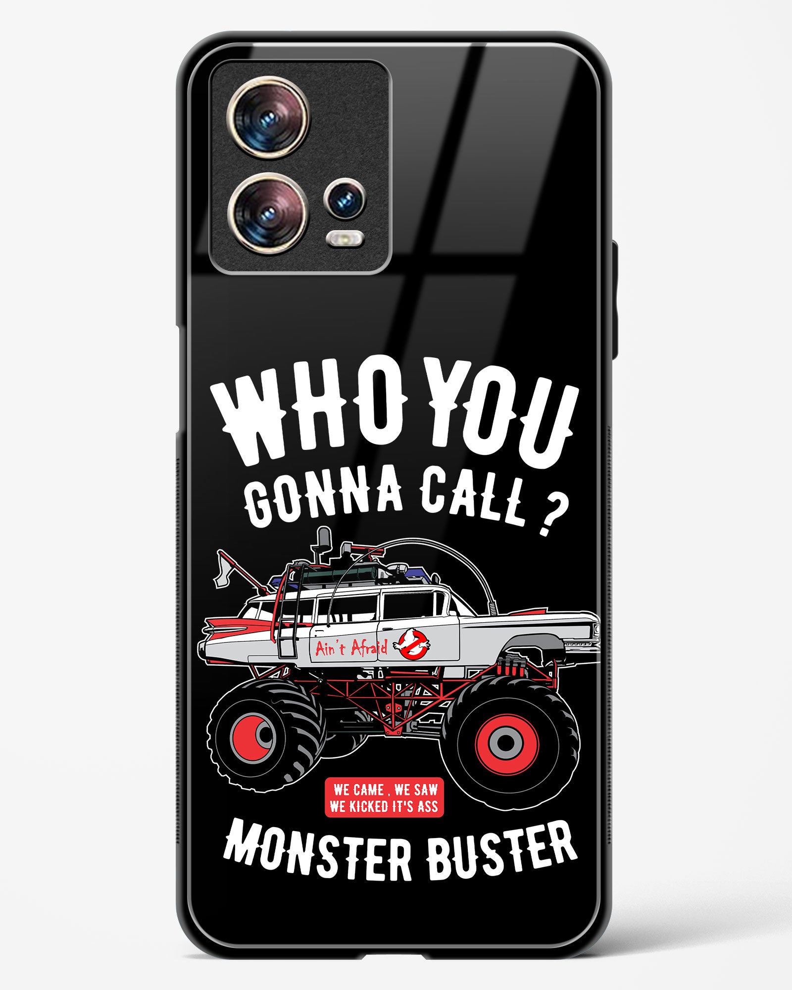 Monster Truck Glass Phone Case-Motorola Edge 30 Fusion