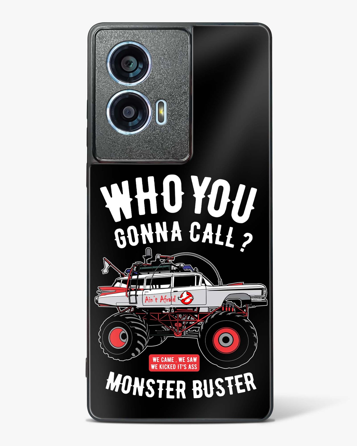 Monster Truck Glass Phone Case-Motorola Edge 50 Fusion