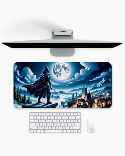 Moonlit Sentinel Watcher of the Highlands Deskmat