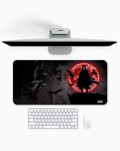 Moonlit Warrior Silent Guardian Deskmat
