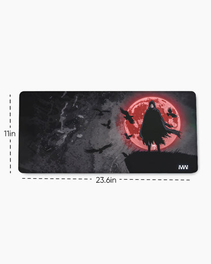 Moonlit Warrior Silent Guardian Deskmat
