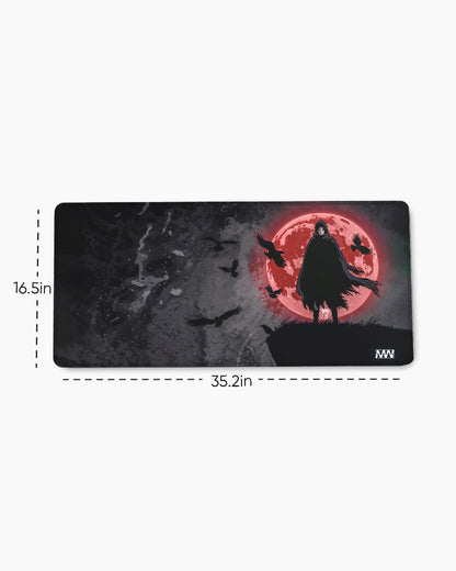 Moonlit Warrior Silent Guardian Deskmat
