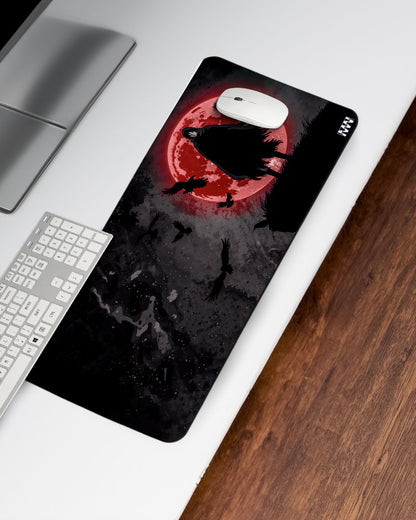 Moonlit Warrior Silent Guardian Deskmat