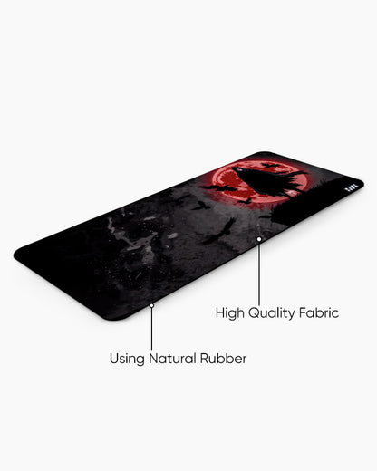 Moonlit Warrior Silent Guardian Deskmat