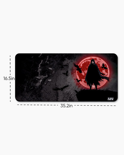 Moonlit Warrior Silent Guardian Deskmat