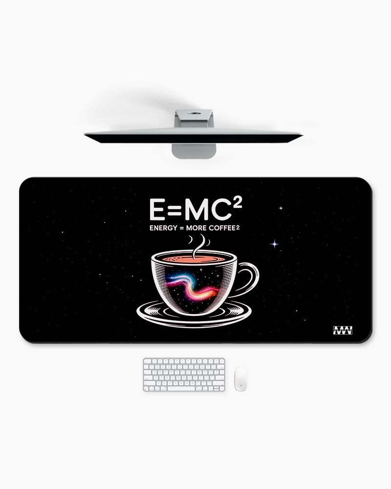 More Coffee² Desk Mat