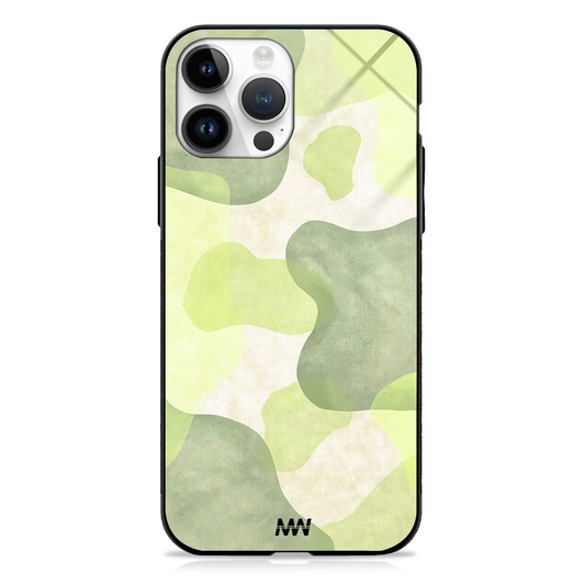 Mossy Camo Aesthetic GLASS CASE -  - MW Stuffs - 