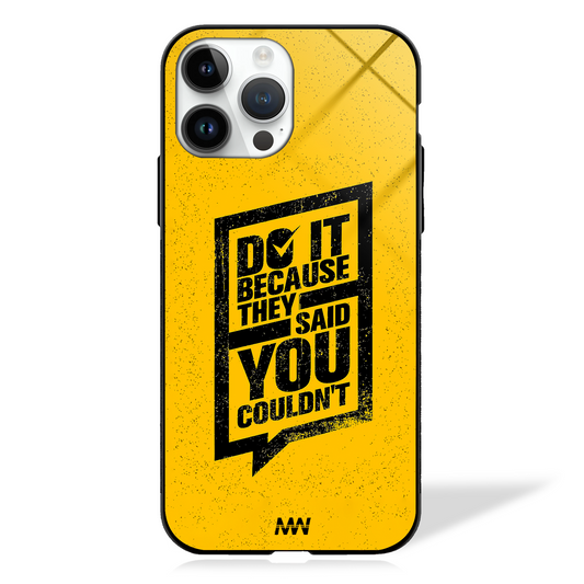 Motivational Quotes Glass Case -  - MW Stuffs - 