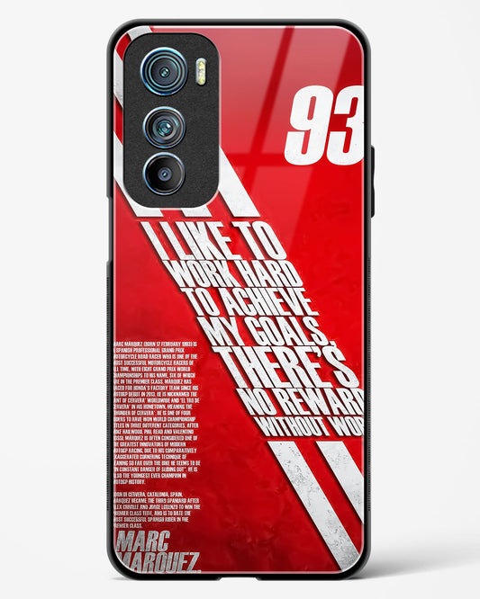 Moto GP Inspired Glass Phone Case-Motorola Edge 30
