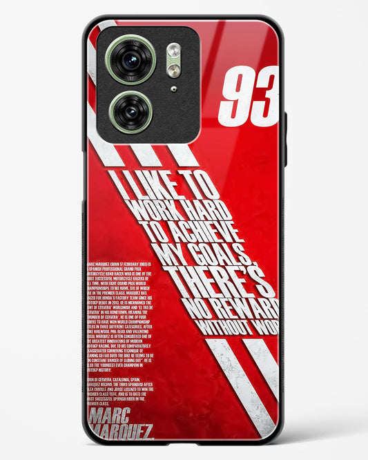 Moto GP Inspired Glass Phone Case-Motorola Edge 40