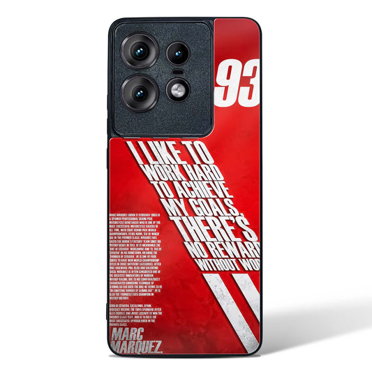Moto GP Inspired Glass Phone Case-Motorola Edge 50 Pro